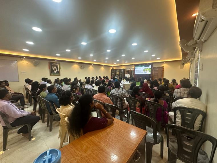 A full house at one of our wellness seminars