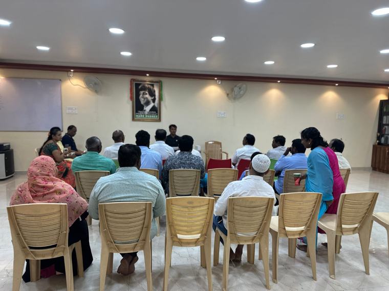 Coach-led group session at the club